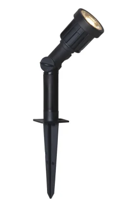 LED-SPOT Markspot 19cm Svart IP65