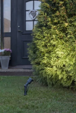 LED-SPOT Markspot 19cm Svart IP65