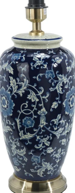 LI JING Lampfot 49cm Mörkblå