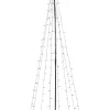 LIGHT TREE Utomhusdekoration 75cm 170LED IP44 Svart