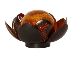 LILLY Solcellsdekoration 24cm Amber