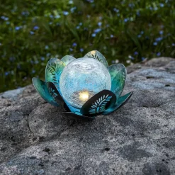 LILLY Solcellsdekoration 24cm Silver