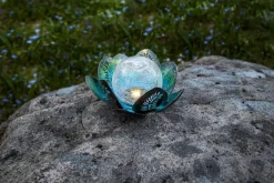 LILLY Solcellsdekoration 24cm Silver