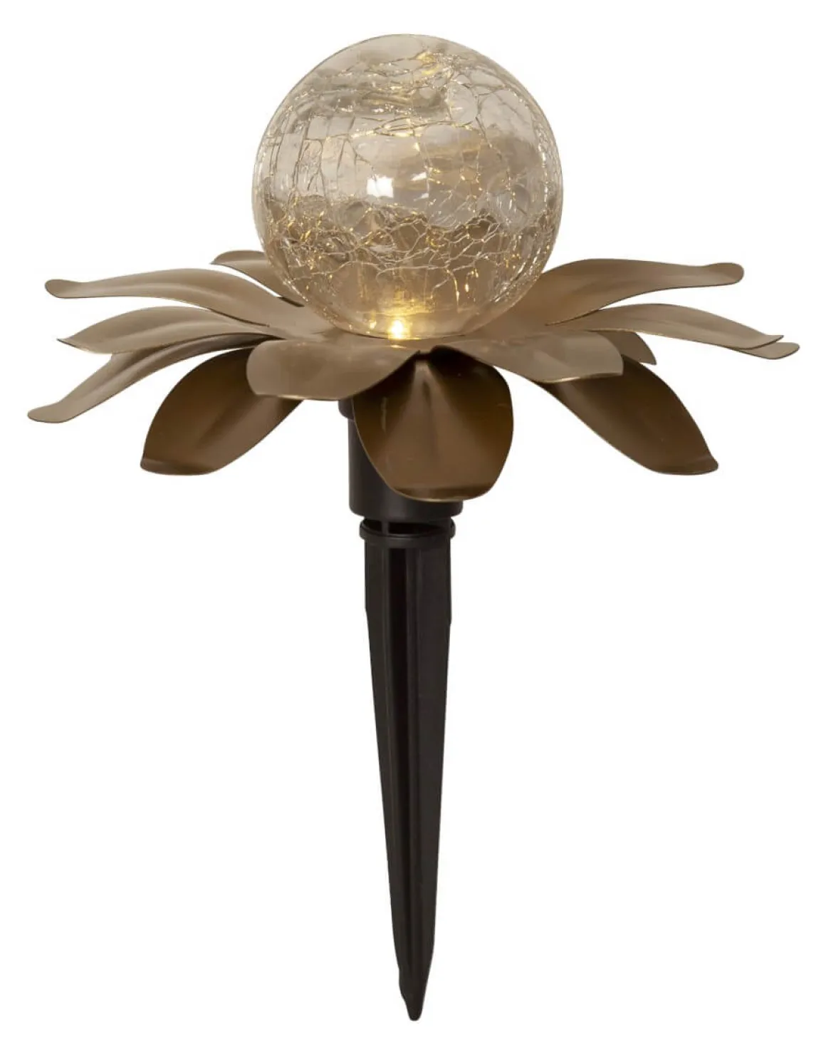 LILLY Solcellsdekoration 1,3m Guld