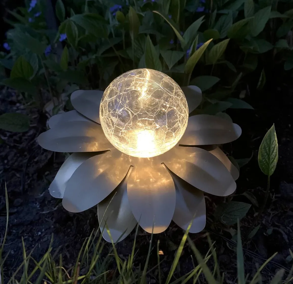 LILLY Solcellsdekoration 1,3m Guld