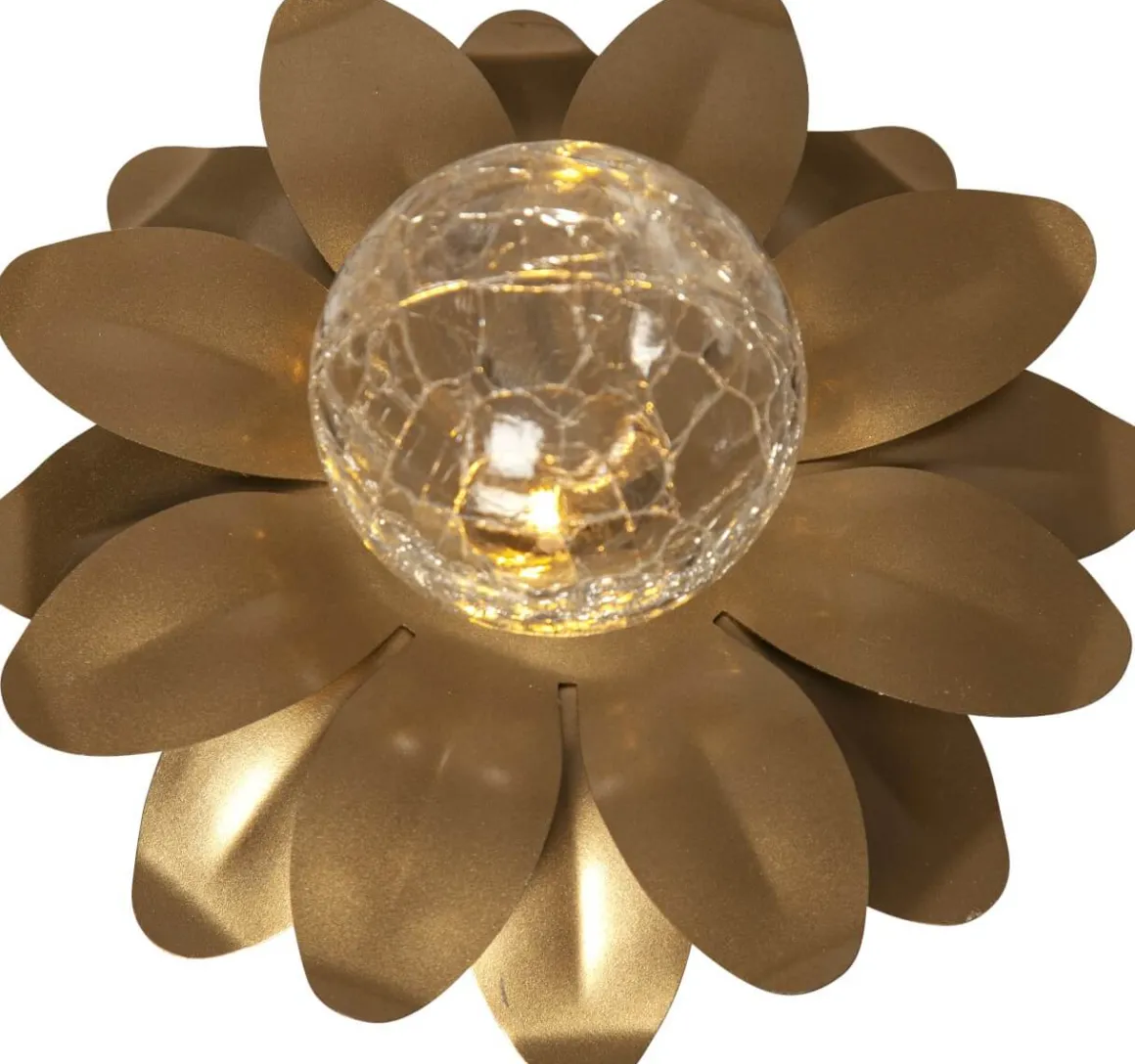 LILLY Solcellsdekoration 1,3m Guld