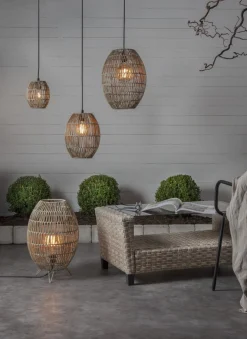 LINDE Lampskärm Utomhus 30cm Beige IP44