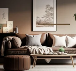 LINEA Taklampa 100cm Brunbets