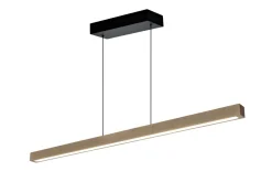 LINEA Taklampa 100cm Ljust trä