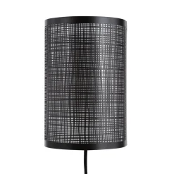 LINN Vägglampa 20cm Svart