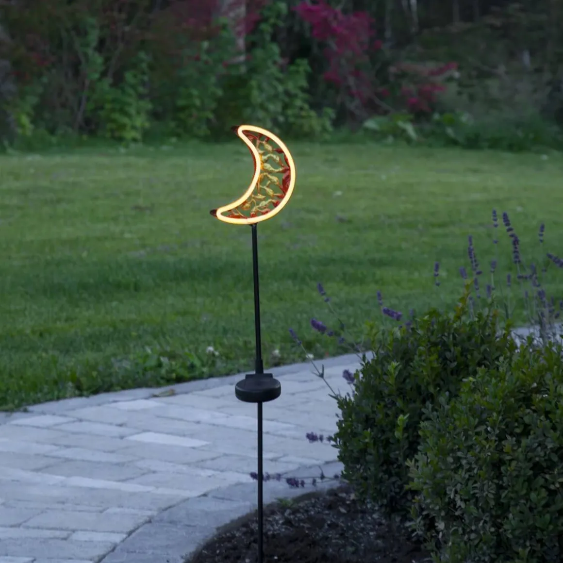 LINNY MOON Solcellsdekoration 77cm Brons