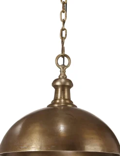 LIVERPOOL Taklampa 70cm Råmässing