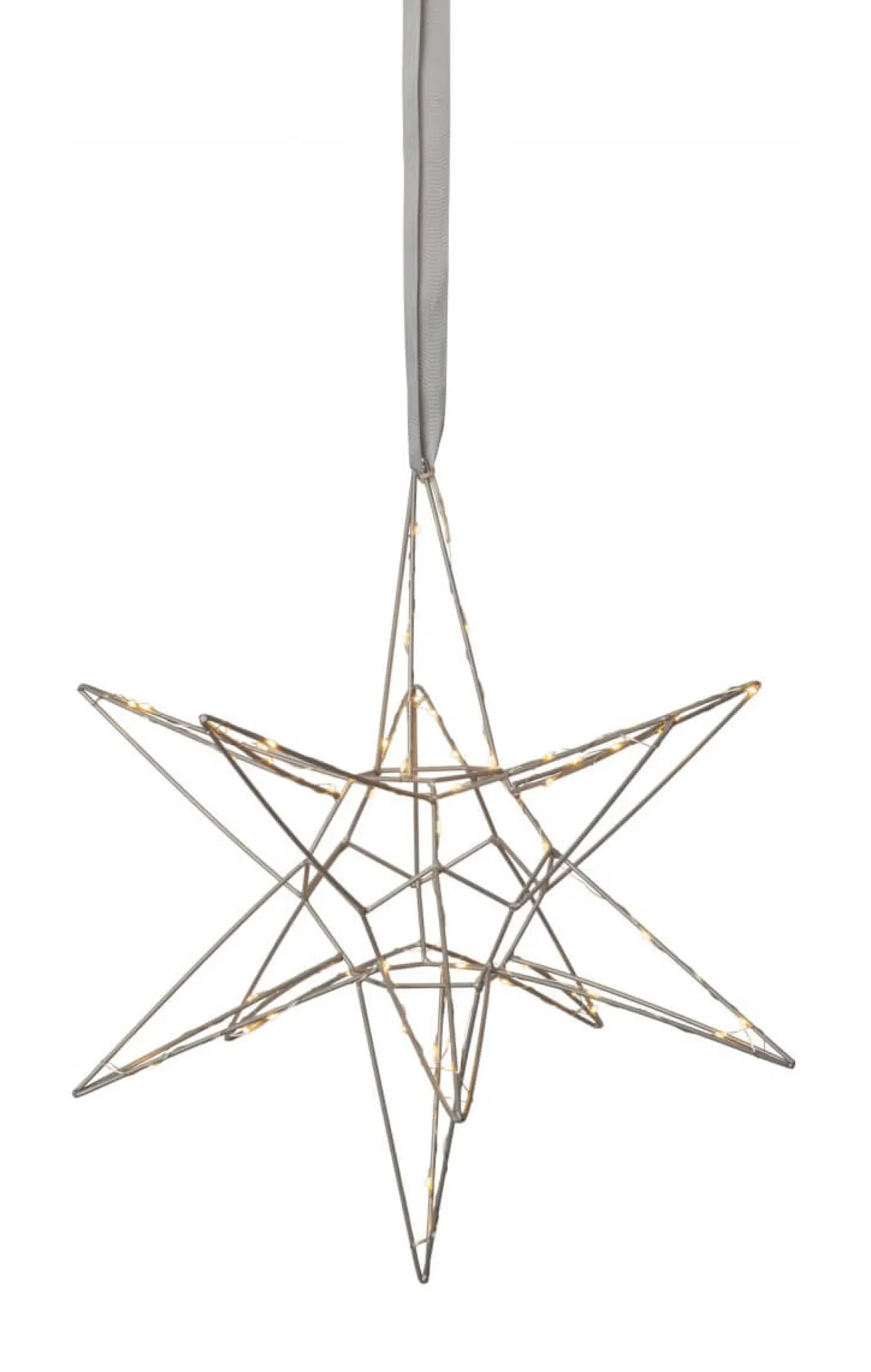 LIZZY Stjärna 47cm 60LED Silver