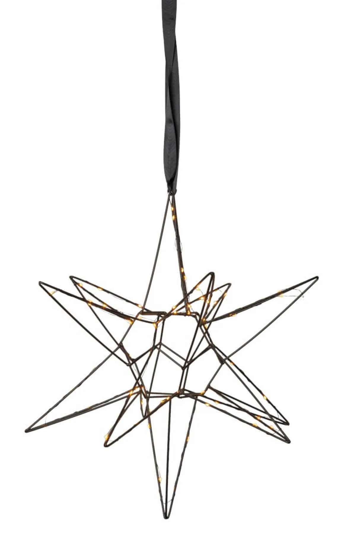 LIZZY Stjärna 47cm 60LED Svart