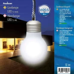 LJUSLAMPA Hängande 35cm