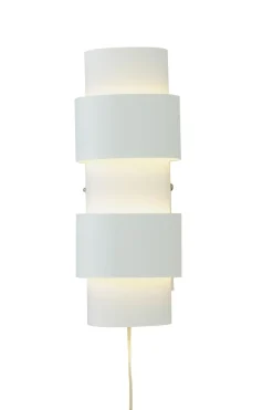 LORENA Vägglampa 13cm Vit