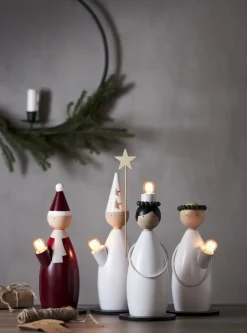 LUCIA CLASSIC Ljusstake 1L 26cm Vit