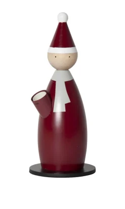 LUCIA CLASSIC Ljusstake 1L 28cm Röd