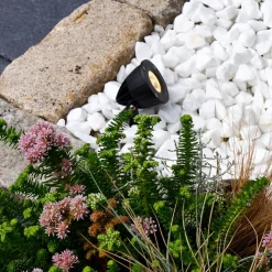 LUMINUS Allroundspot 10cm 12V Svart IP65