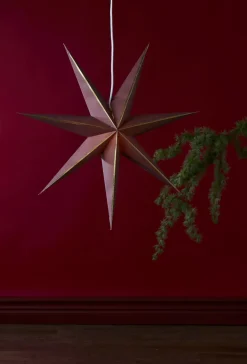 LYSA Pappersstjärna 63cm Röd