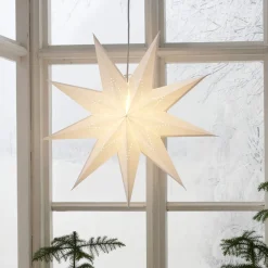 LYSA Pappersstjärna 60cm Vit