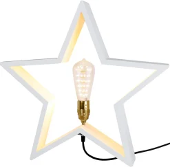 Lysekil Bordsstjärna 50cm Vit