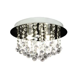 MADELENE Plafond 35cm Krom