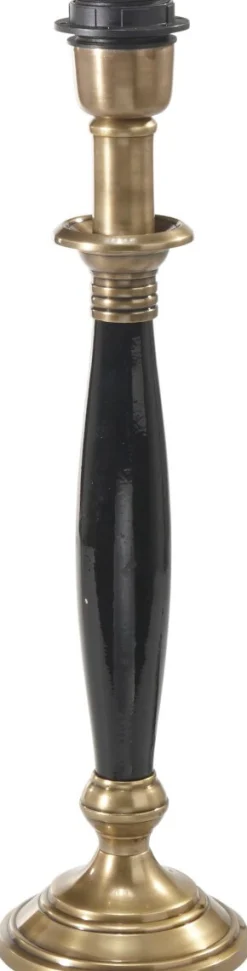 MADISON Lampfot 42cm Svart/Antikmässing