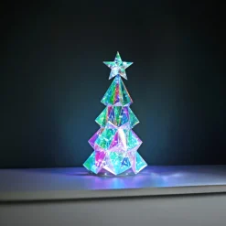 MAGIC Gran Inomhusdekoration Batteri 38cm Flerfärgad