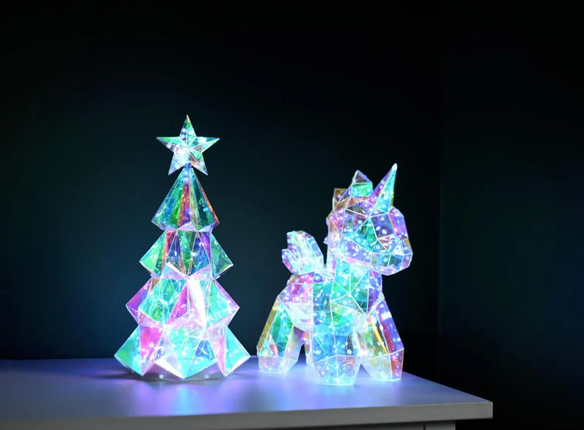 MAGIC Inomhusdekoration Batteri 30cm Flerfärgad