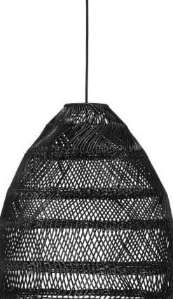 MAJA Takskärm 53cm Wicker Svart