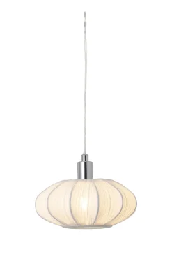 MAMSELL Fönsterlampa 22cm Vit/Krom