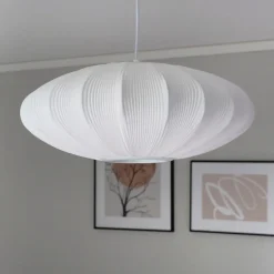 MAMSELL Taklampa 45cm Vit