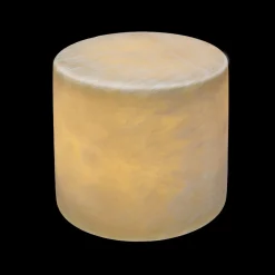 MARBLE XL Matt Bordsljus Äkta Marmor 8x8cm Amber
