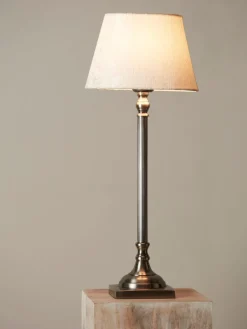 MARGOT Lampfot E27 51cm Antiksilver