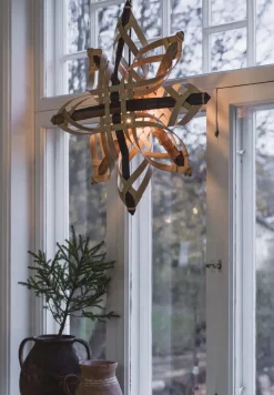 MARY Adventsstjärna 82cm Natur Rotting