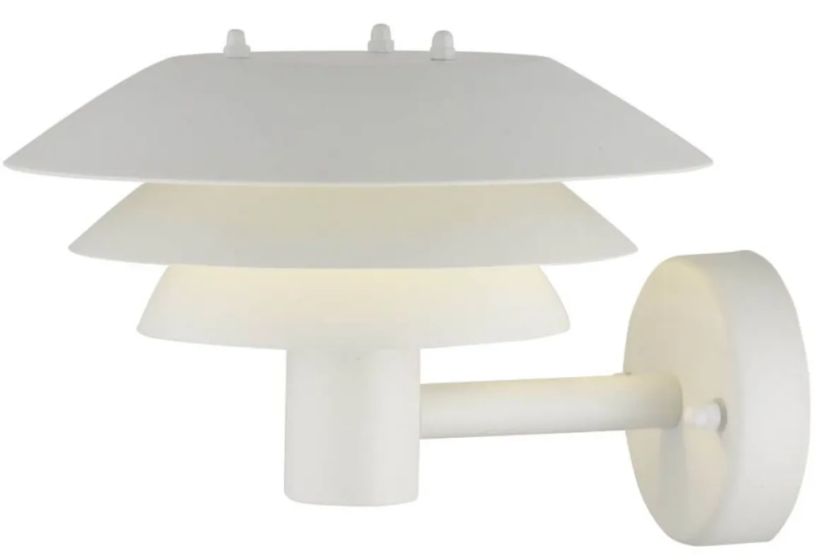 MEJA Vägglampa 23cm Vit