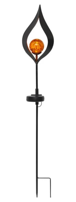 MELILLA Solcellsdekoration 70cm Svart IP44