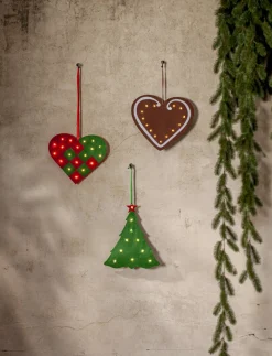 MERRY Hängande dekoration 22cm Grön