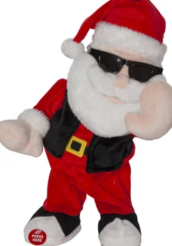 MERRY PAL Inomhusdekoration Jultomte Batteri 33cm Röd