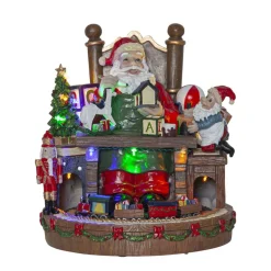 MERRYVILLE Panorama Juldekoration Batteri 25cm