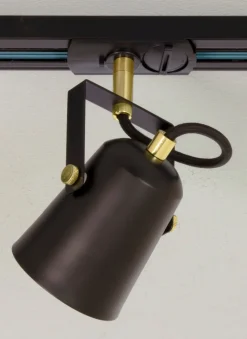 METZ Takspot 3:a Rak 56cm Svart/Matt Mässing