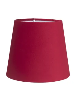 MIA Lampskärm 20/14cm Sammet Klarröd