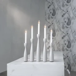 MIDJA 2.0 Ljusstake 5L 47cm Beige