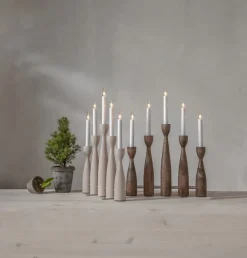 MIDJA 2.0 Ljusstake 5L 47cm Brun