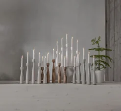 MIDJA 2.0 Ljusstake 5L 47cm Brun