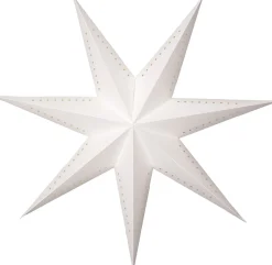 MIKA Lös Pappersstjärna 60cm Vit