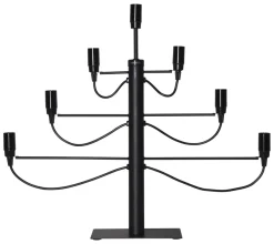 Milano Ljusstake 52cm Svart