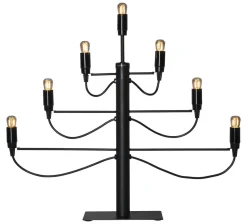 Milano Ljusstake 52cm Svart