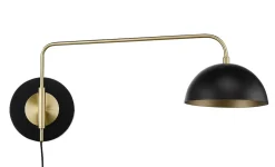 MILANO Vägglampa 64cm Svart